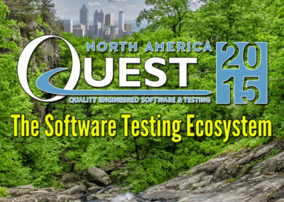 QUEST 2015 Magazine cover design